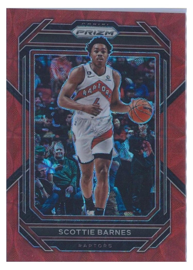 2022-23 Panini Prizm Base Set Scottie Barnes #25 card