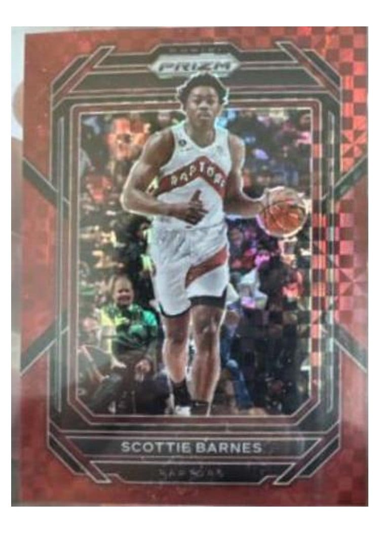2022-23 Panini Prizm Base Set Scottie Barnes #25 card