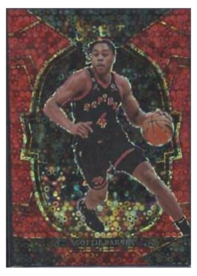 2022-23 Panini Select Base Set Scottie Barnes #53 card