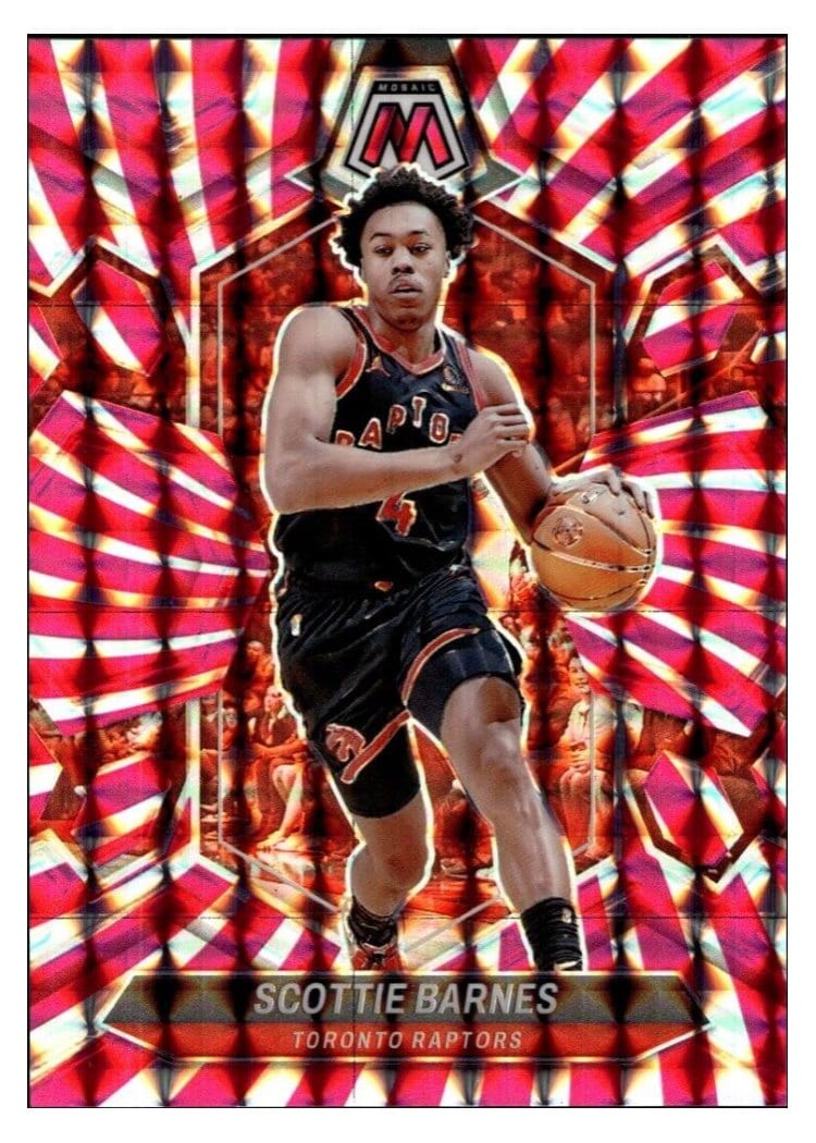 2023-24 Panini Mosaic Base Set Scottie Barnes #56 card