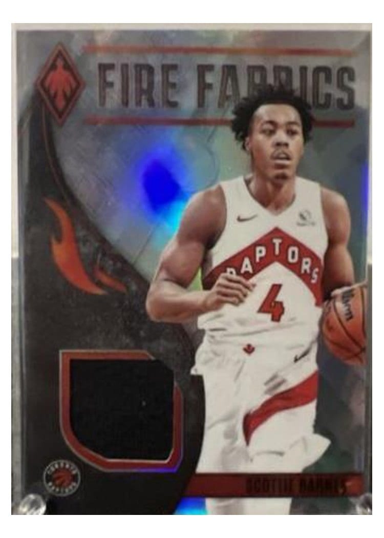 2023-24 Panini Phoenix Fire Fabrics Scottie Barnes #FF-BAR card