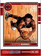 2024-25 Haunted Hoops Base Haunted Hoops Scottie Barnes #25 card
