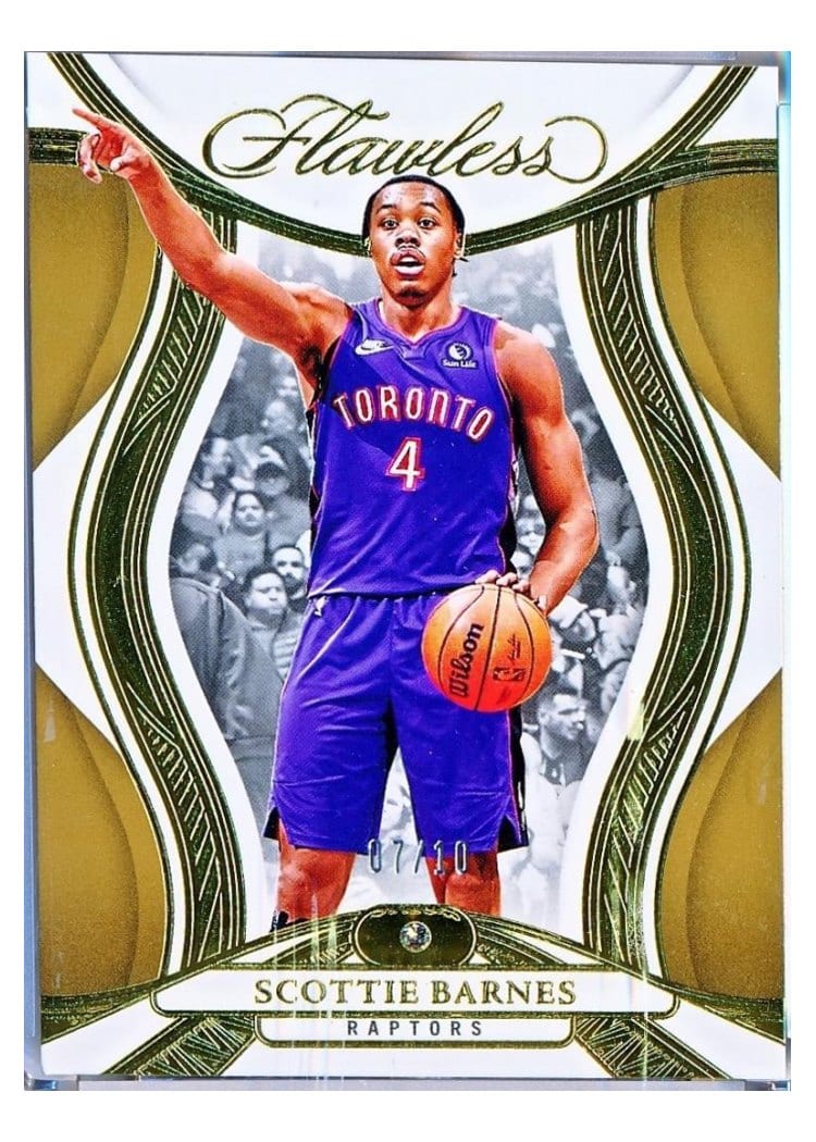 2024-25 Panini Flawless Base Gems Scottie Barnes #53 card