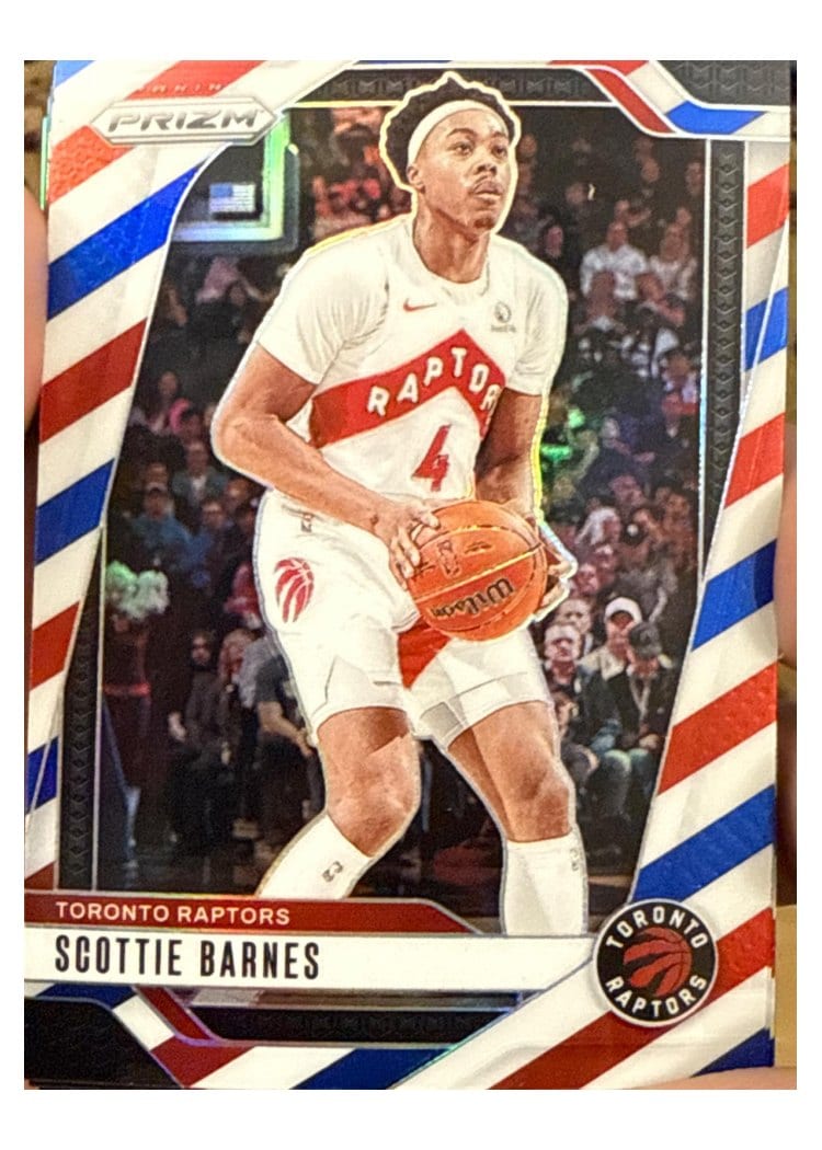 2024-25 Panini Prizm Base Set Scottie Barnes #16 card