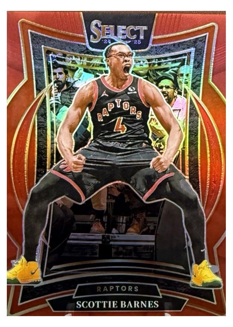 2024-25 Panini Select Base Set Scottie Barnes #30 card