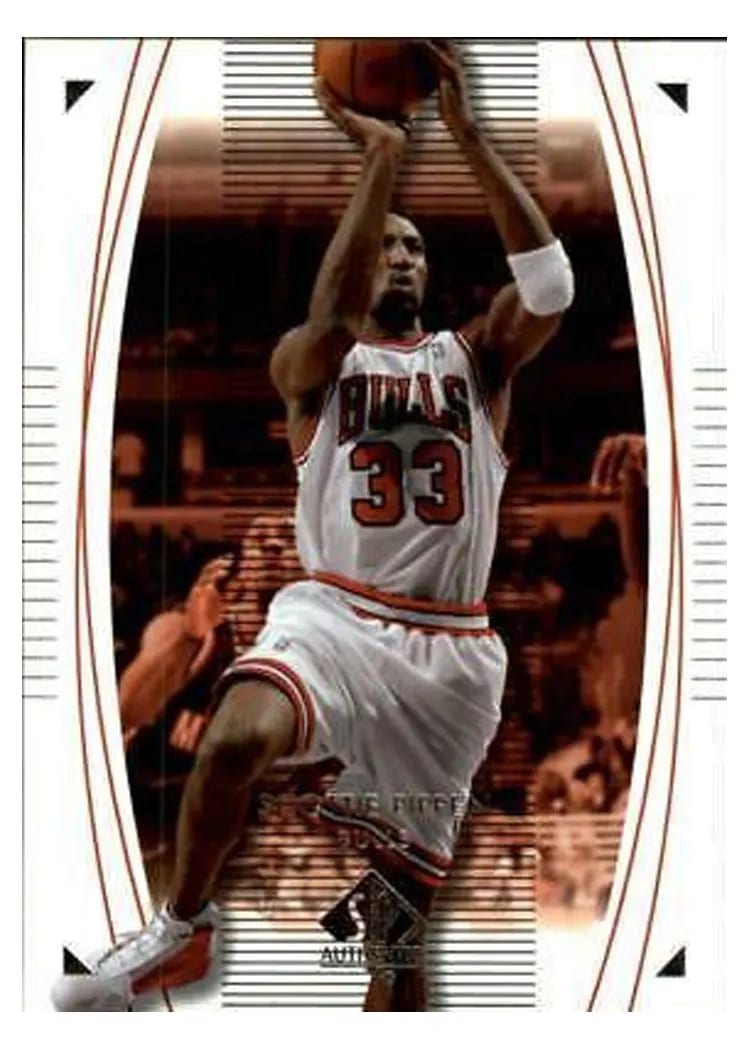 2003 SP Authentic Scottie Pippen #8 card