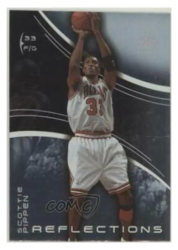 2003 Upper Deck Triple Dimensions Reflections Scottie Pippen #9 card