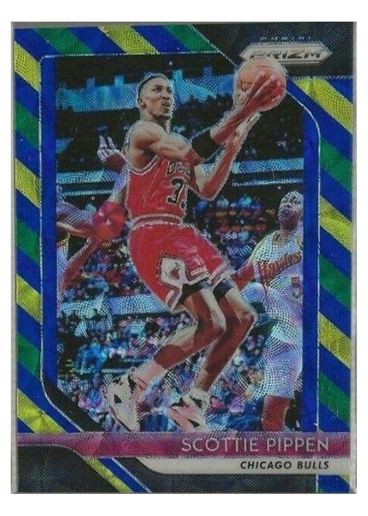 2018-19 Panini Prizm Base Set Scottie Pippen #65 card