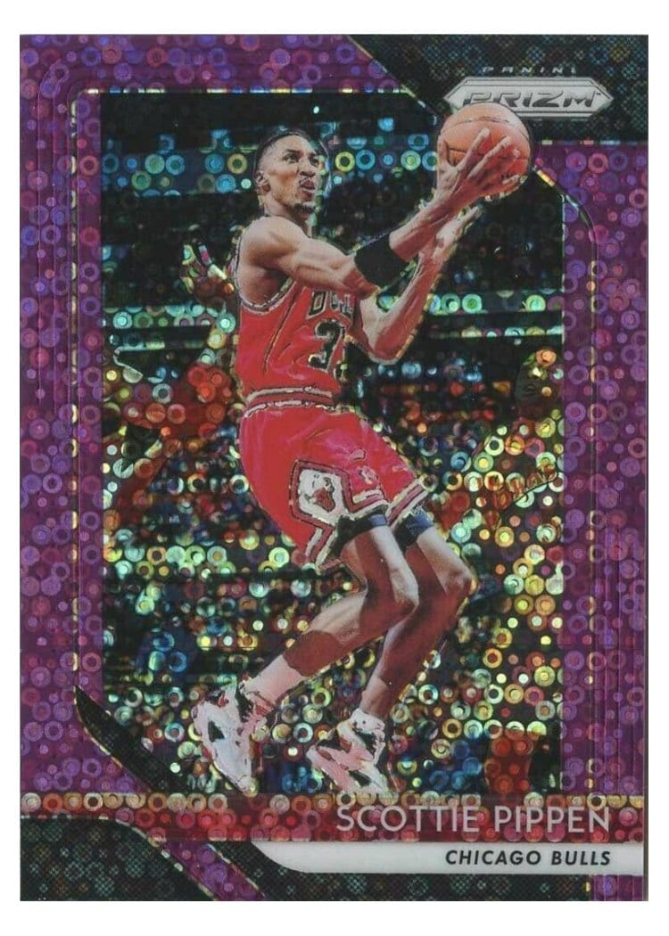 2018-19 Panini Prizm Base Set Scottie Pippen #65 card