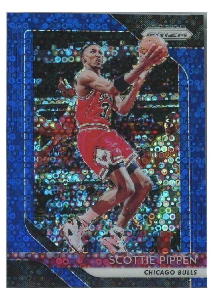 2018-19 Panini Prizm Base Set Scottie Pippen #65 card