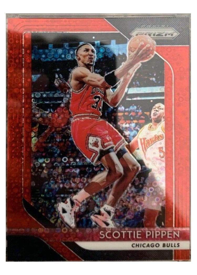 2018-19 Panini Prizm Base Set Scottie Pippen #65 card