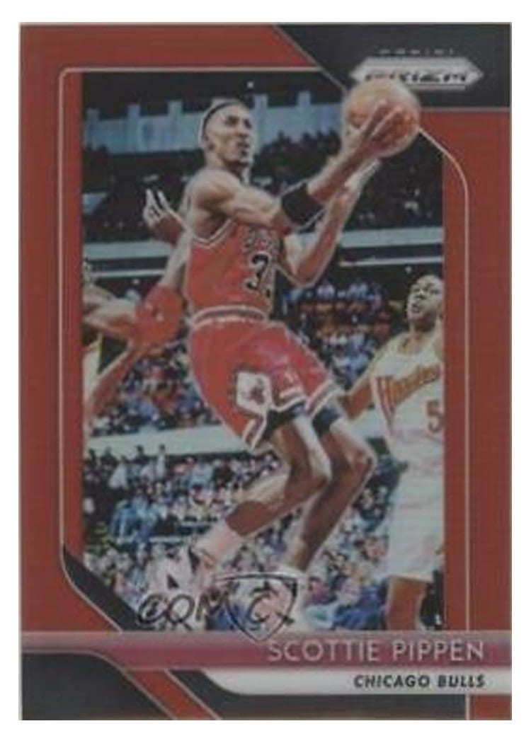 2018-19 Panini Prizm Base Set Scottie Pippen #65 card