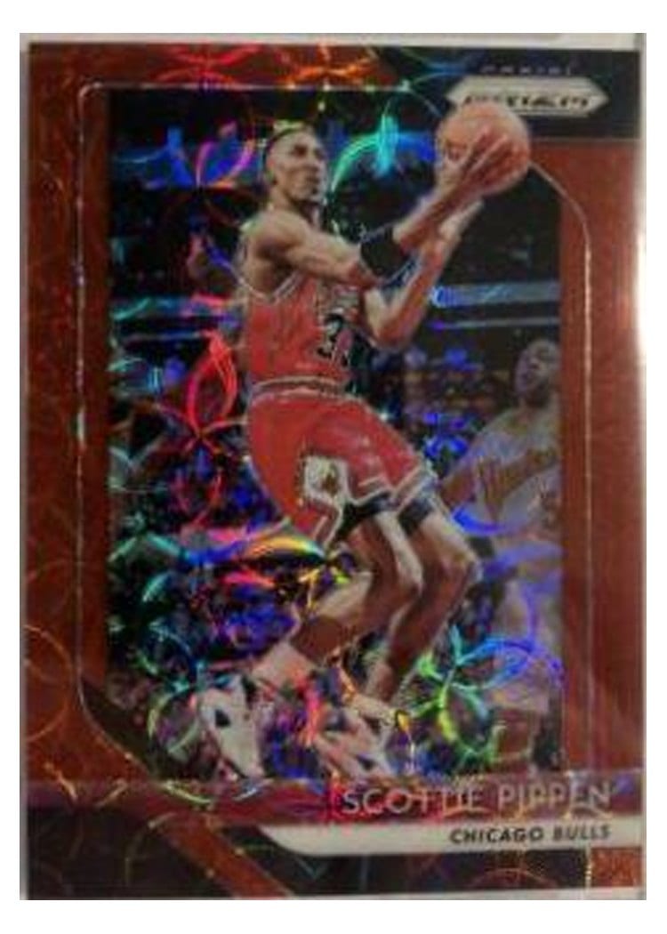 2018-19 Panini Prizm Base Set Scottie Pippen #65 card