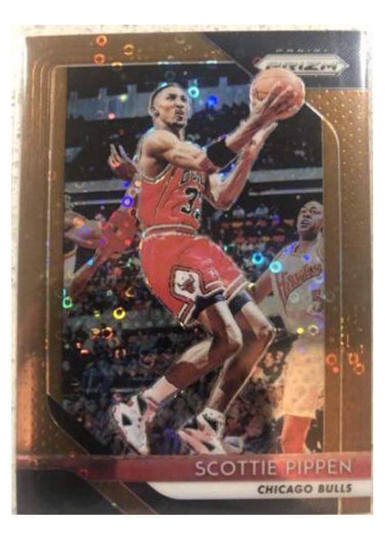 2018-19 Panini Prizm Base Set Scottie Pippen #65 card