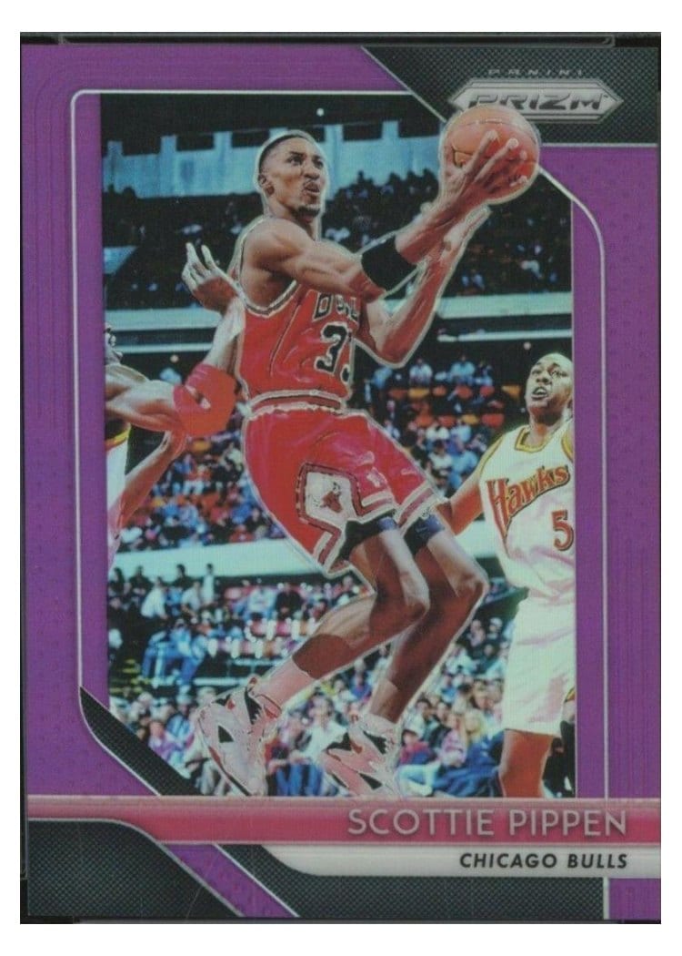 2018-19 Panini Prizm Base Set Scottie Pippen #65 card