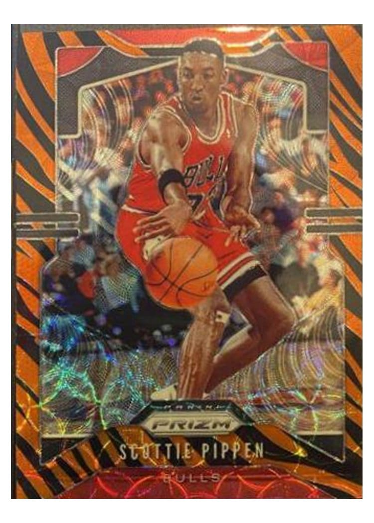 2019-20 Panini Prizm Base Set Scottie Pippen #10 card