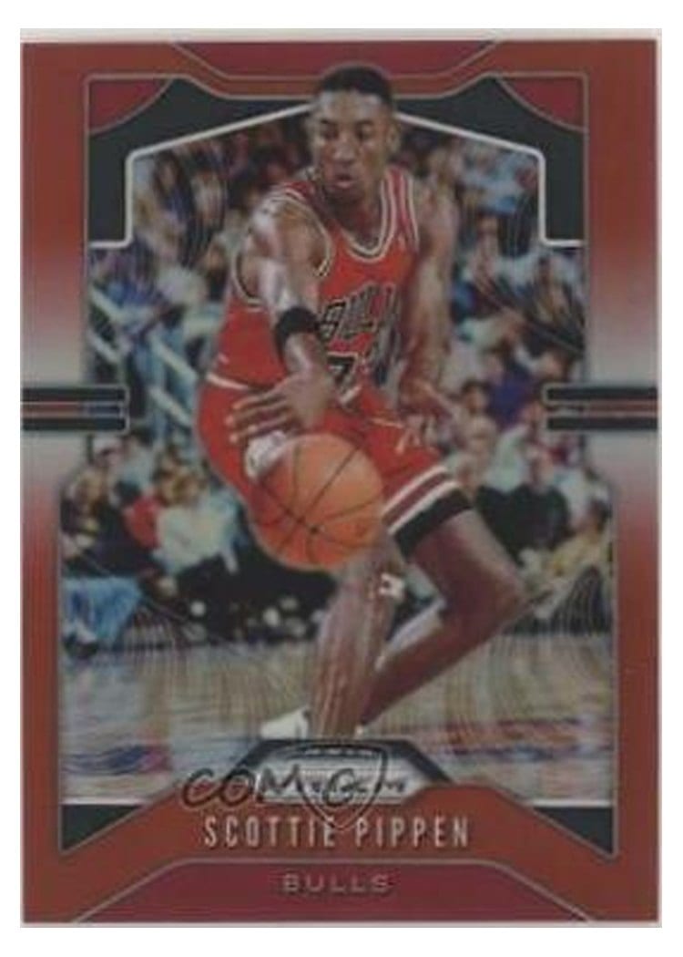 2019-20 Panini Prizm Base Set Scottie Pippen #10 card