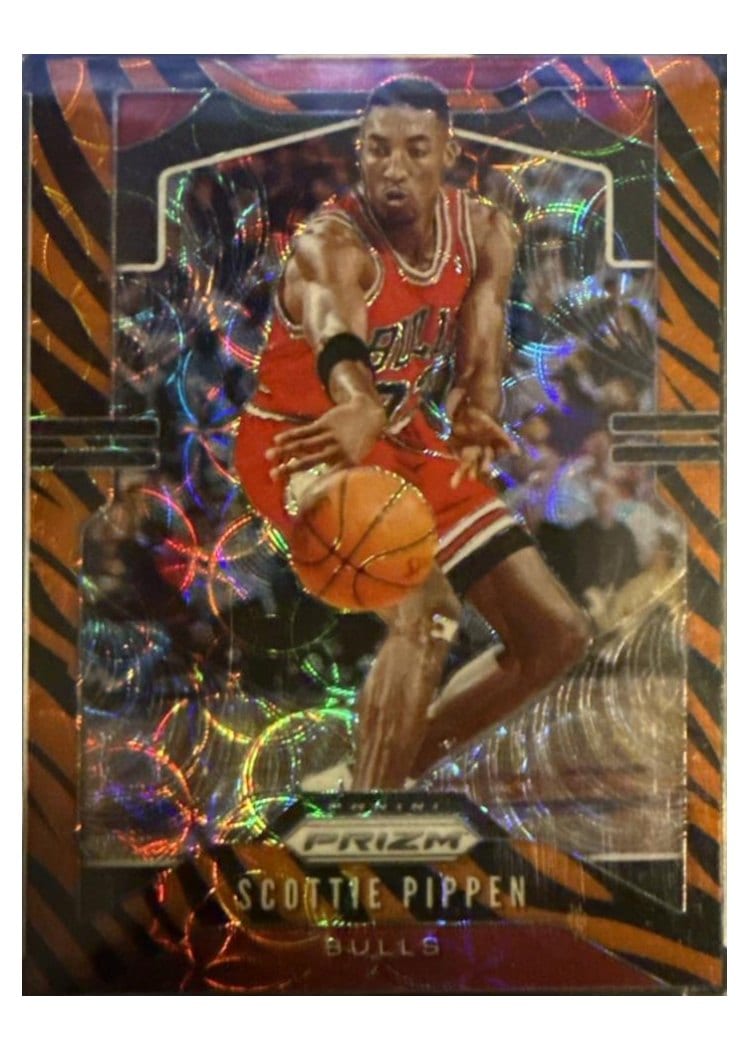 2019-20 Panini Prizm Base Set Scottie Pippen #10 card