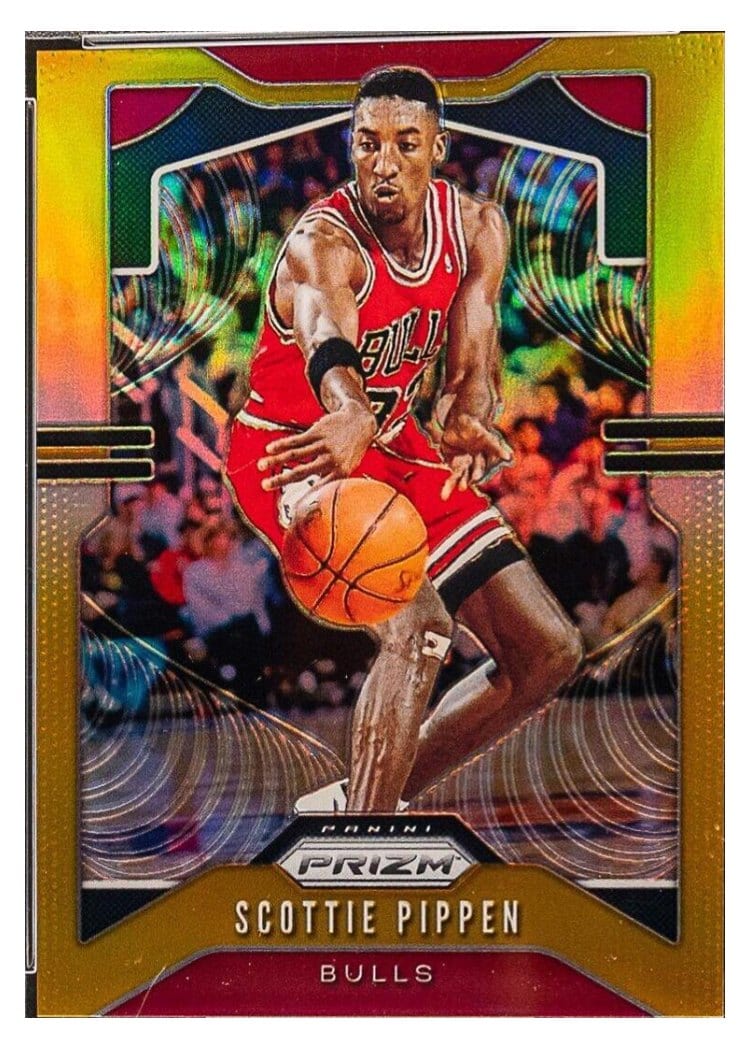 2019-20 Panini Prizm Base Set Scottie Pippen #10 card