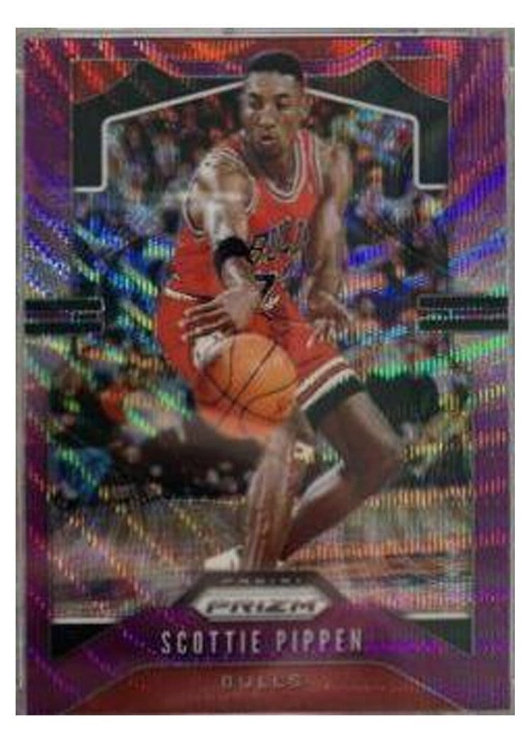 2019-20 Panini Prizm Base Set Scottie Pippen #10 card
