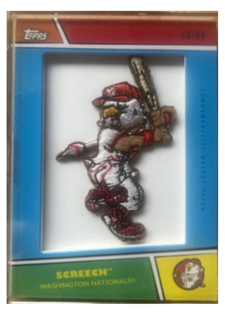 2021 Topps Opening Day Mascot Patches Screech #MPR-S card