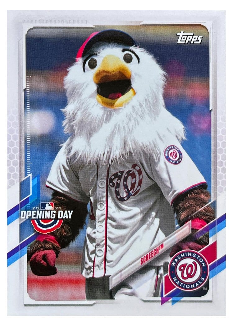 2021 Topps Opening Day Mascots Screech #M-14 card