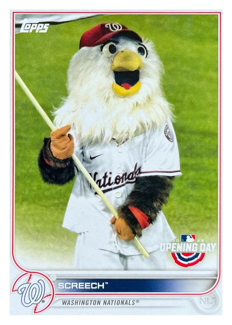 2022 Topps Opening Day Mascots Screech #M-24 card