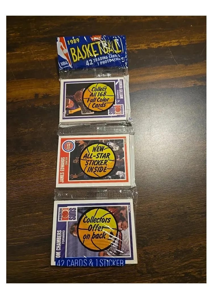 1989 Fleer Sealed Rack Pack card
