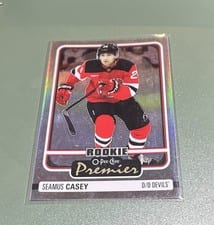 2024-25 O-Pee-Chee Platinum O-Pee-Chee Premier Seamus Casey #OP35 card