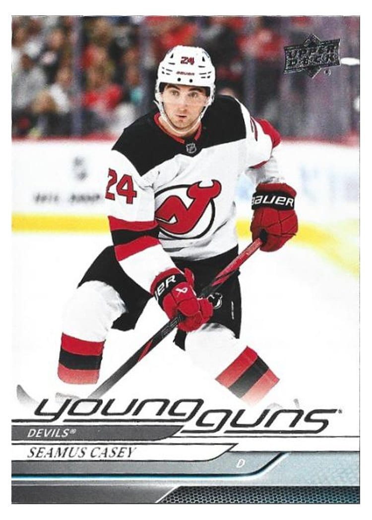 2024-25 Upper Deck Base Set Seamus Casey #489 card
