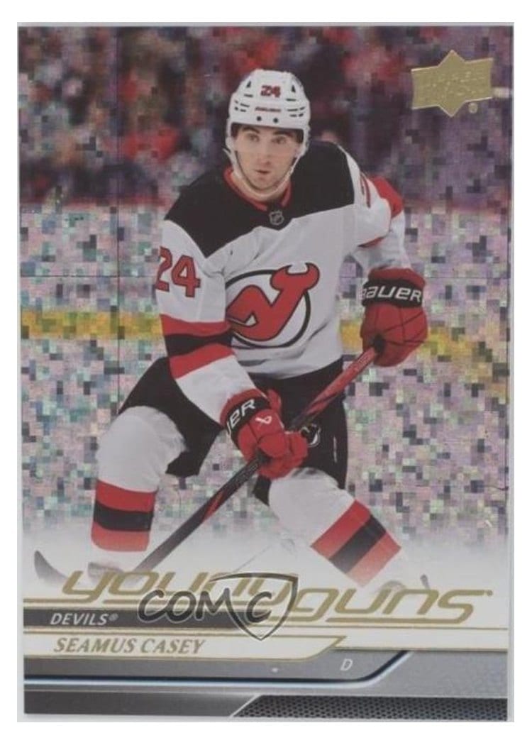 2024-25 Upper Deck Base Set Seamus Casey #489 card