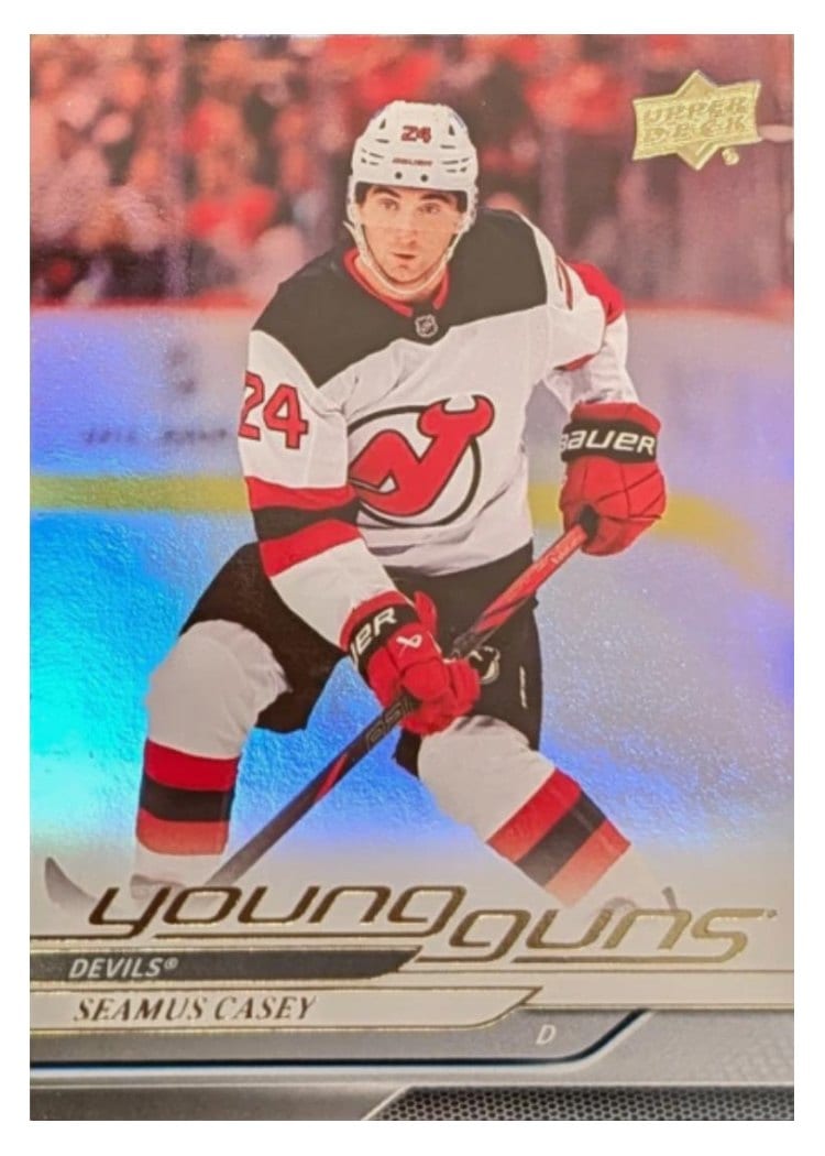 2024-25 Upper Deck Base Set Seamus Casey #489 card