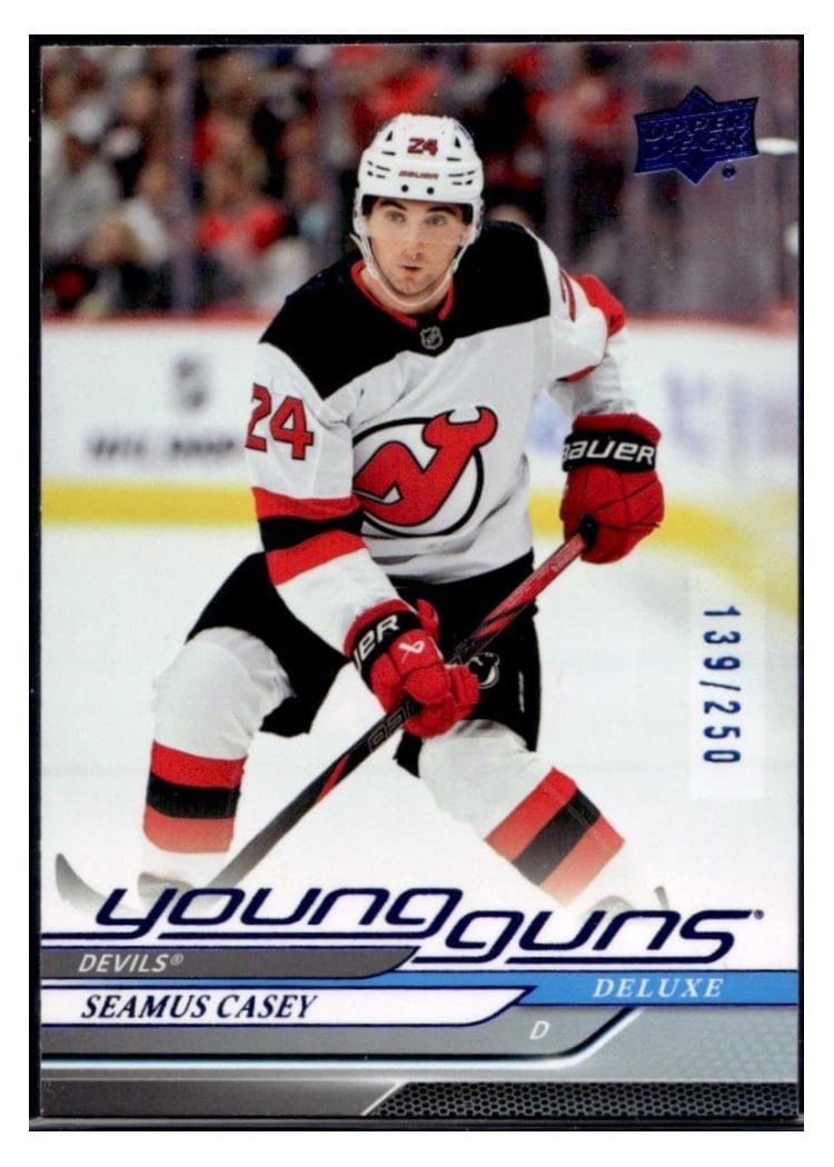 2024-25 Upper Deck Base Set Seamus Casey #489 card