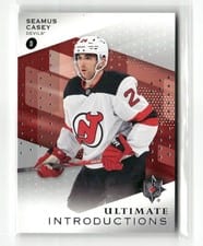 2024-25 Upper Deck Ultimate Collection Ultimate Introductions Seamus Casey #UI-CA card