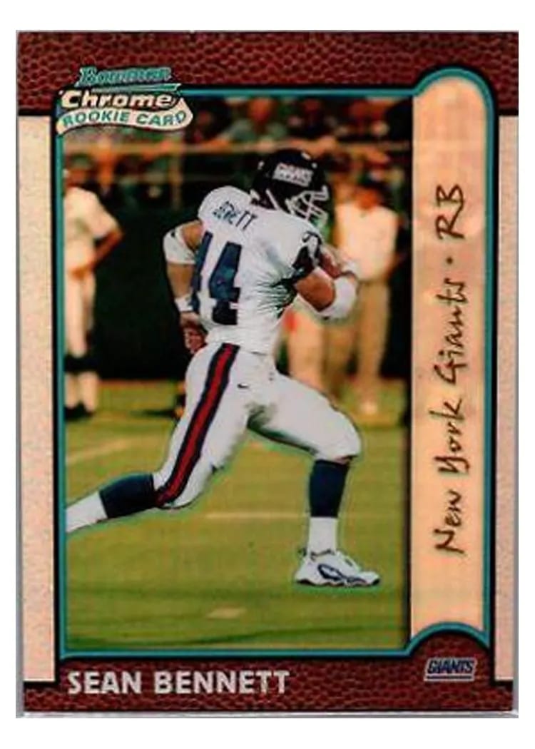 1999 Bowman Chrome Sean Bennett #206 card