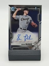2021 Bowman Draft Chrome Draft Autographs Sean Burke #CDA-SBU card