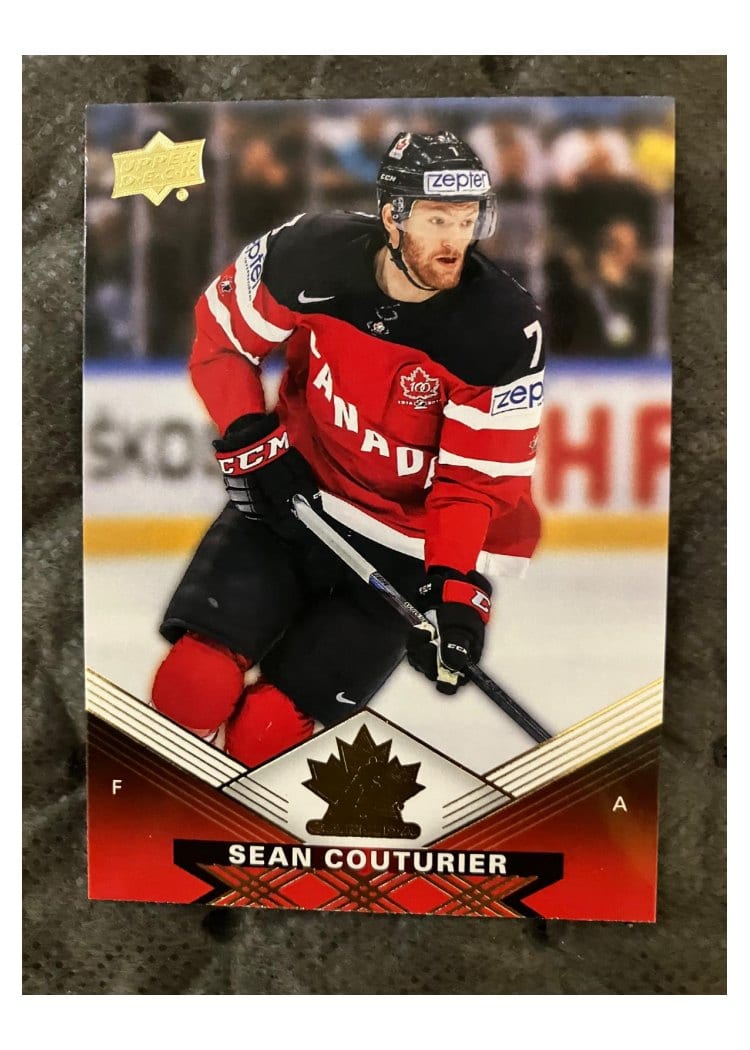 2025-26 Tim Hortons Team Canada Olympic Hockey Base Set Sean Couturier #15 card
