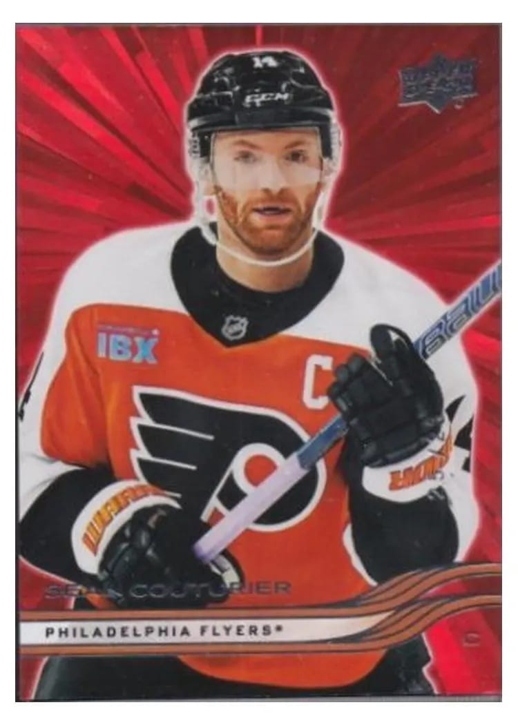2025-26 Upper Deck Base Set Sean Couturier #126 card