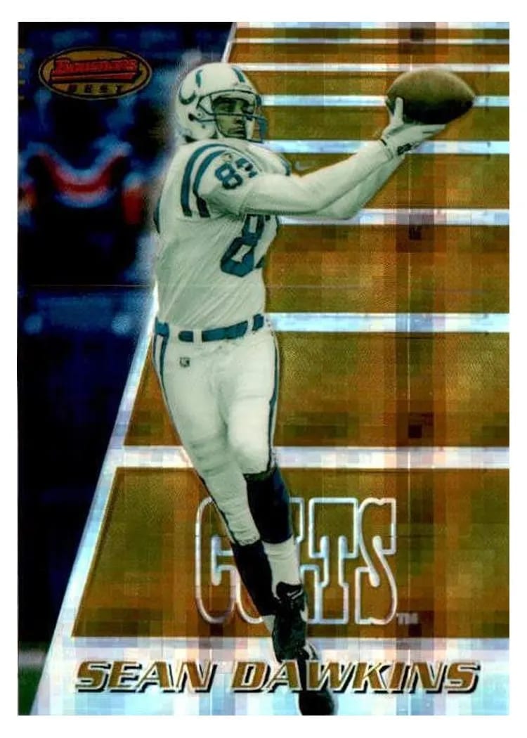 1996 Bowman's Best Sean Dawkins #4 card