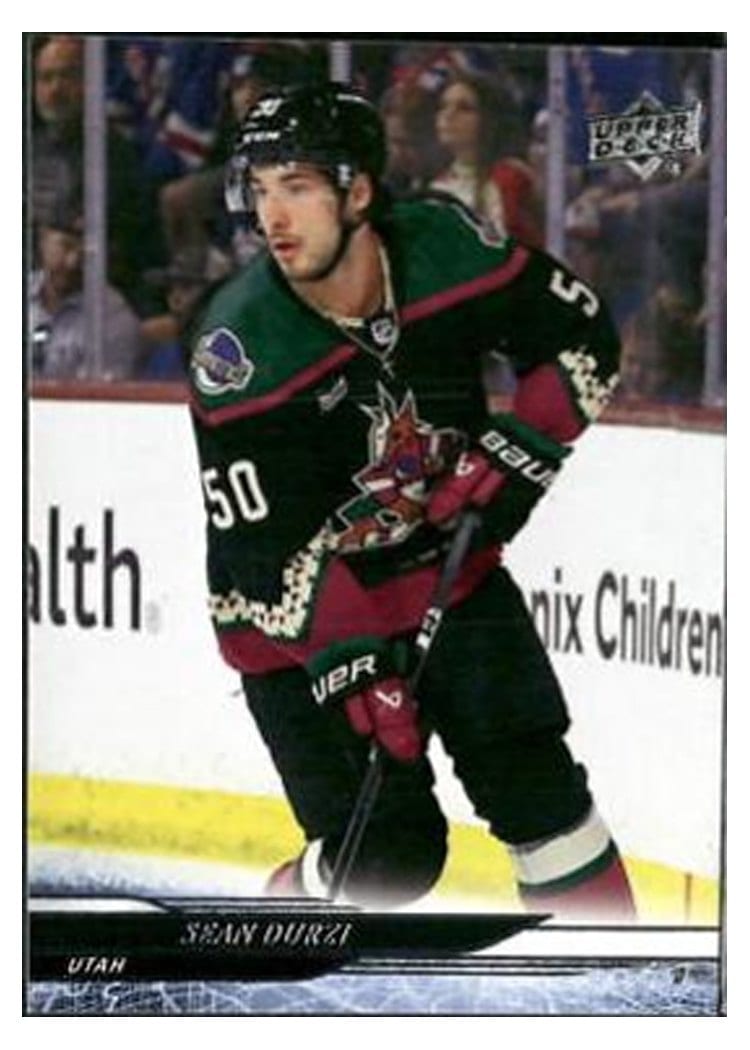 2024-25 Upper Deck Base Set Sean Durzi #11 card