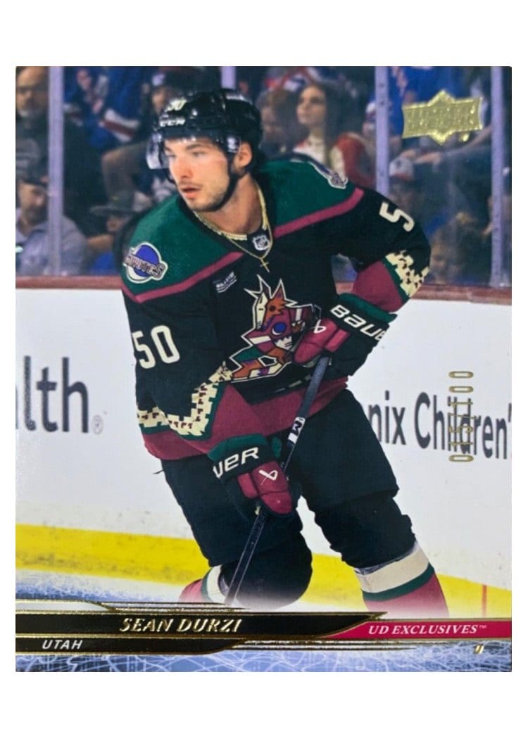 2024-25 Upper Deck Base Set Sean Durzi #11 card
