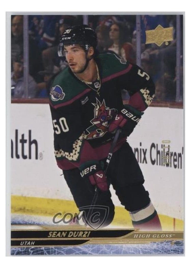 2024-25 Upper Deck Base Set Sean Durzi #11 card
