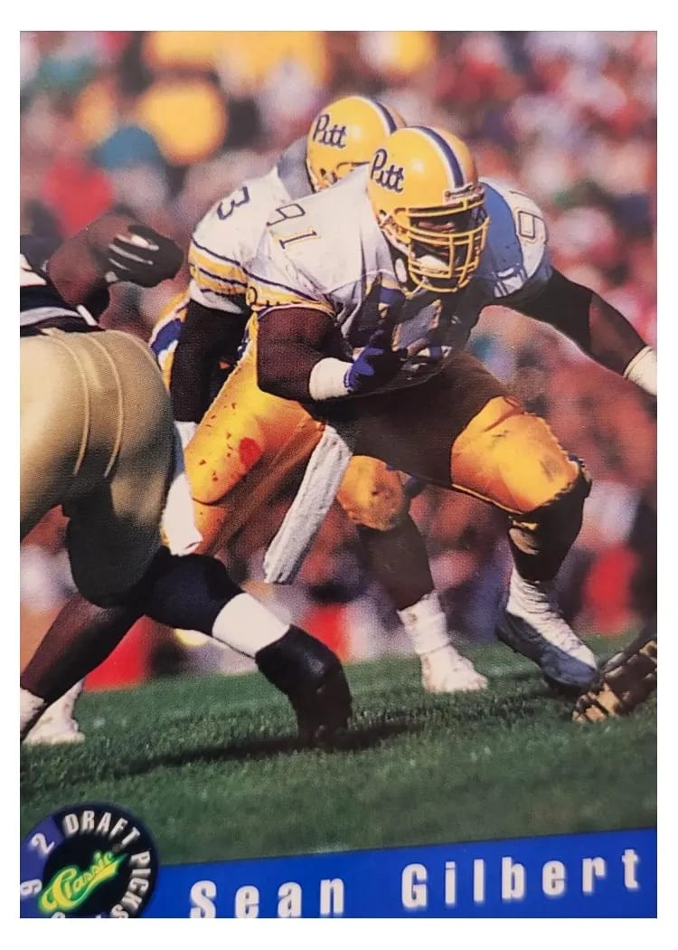 1992 Classic Draft Picks Sean Gilbert #30 card