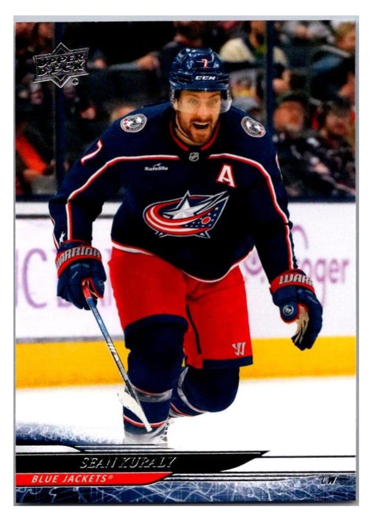 2024-25 Upper Deck Base Set Sean Kuraly #291 card