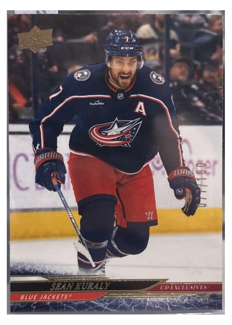 2024-25 Upper Deck Base Set Sean Kuraly #291 card