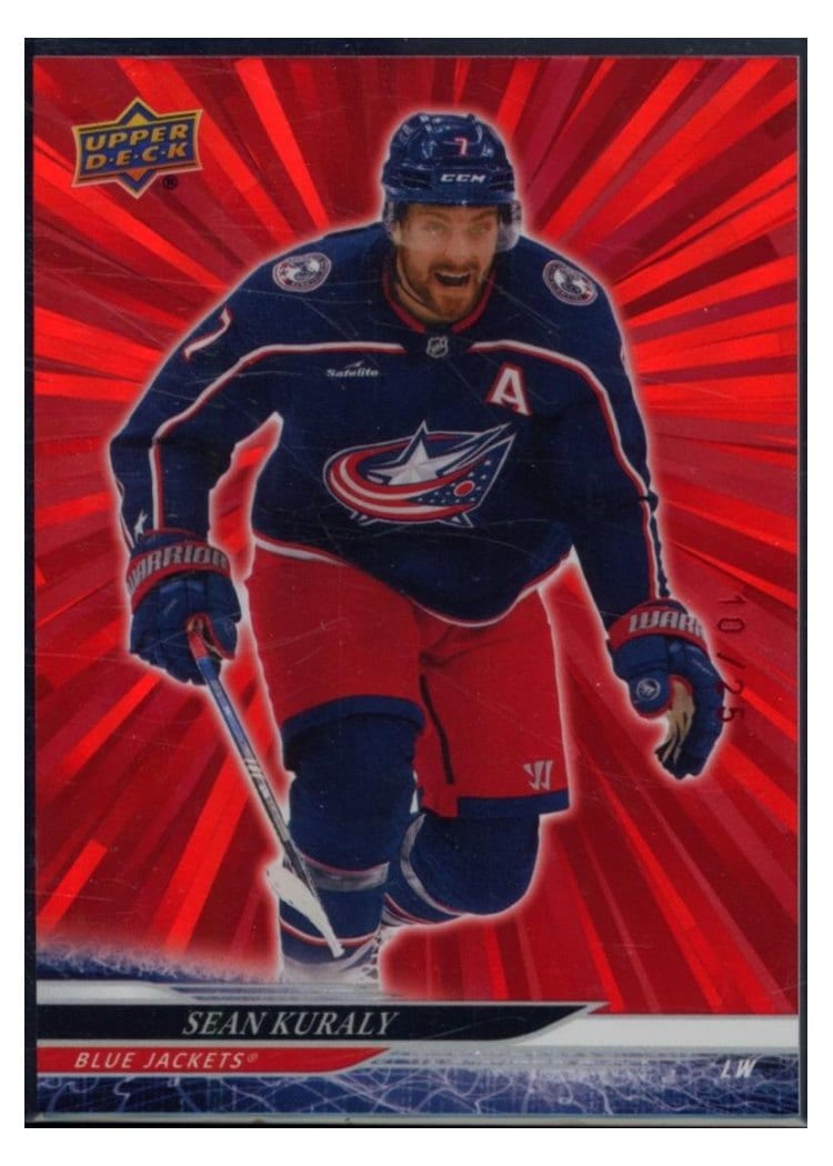 2024-25 Upper Deck Base Set Sean Kuraly #291 card