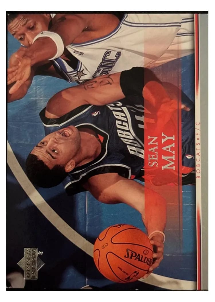 2007 Upper Deck Sean May #150 card
