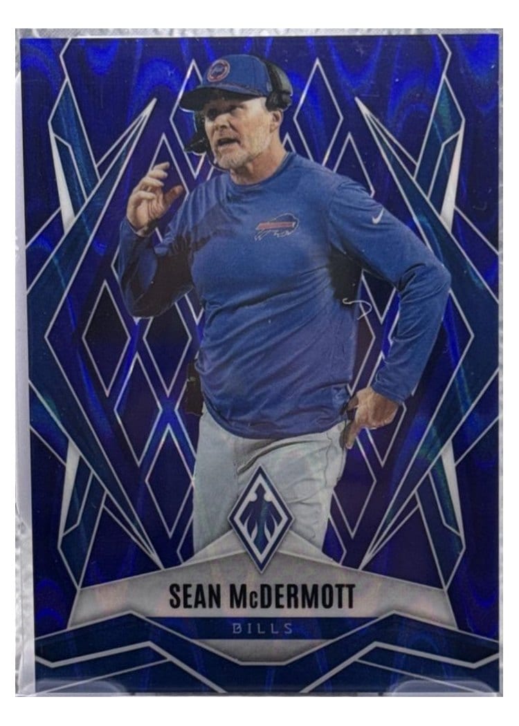 2025 Panini Phoenix Base Set Sean McDermott #42 card