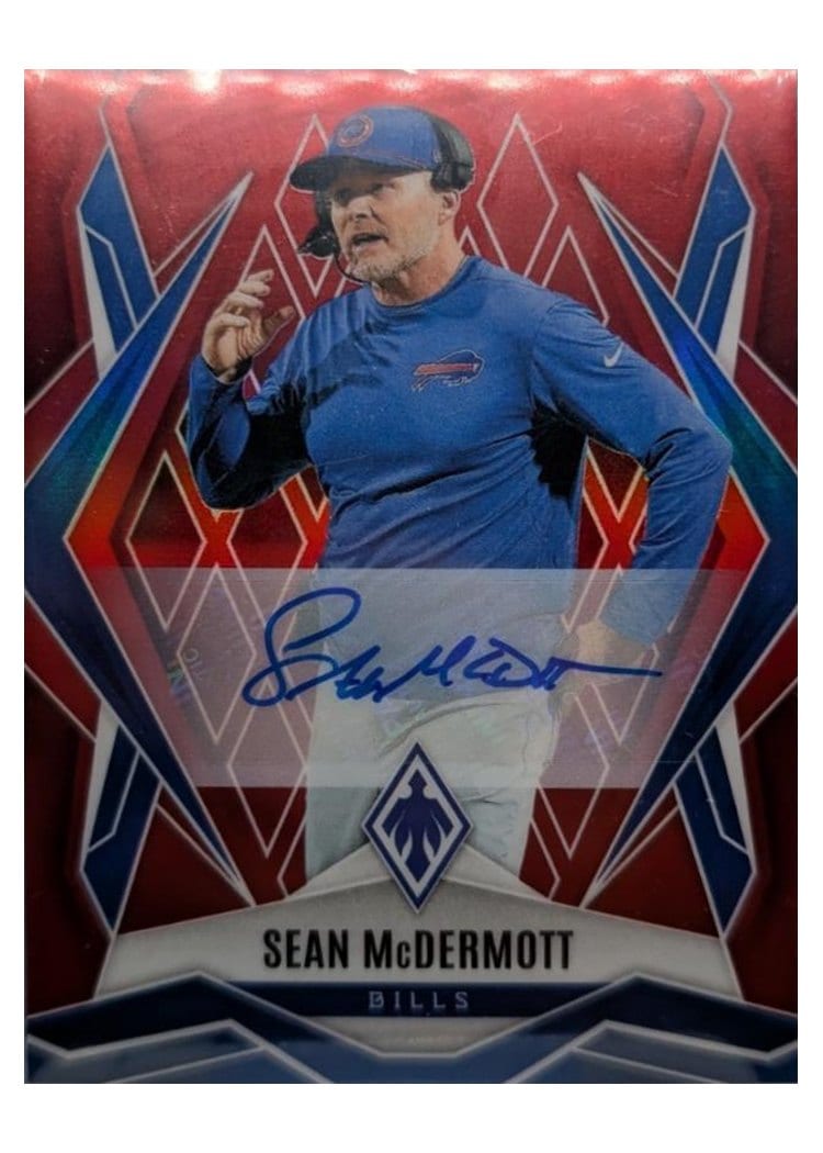 2025 Panini Phoenix Base Set Sean McDermott #42 card