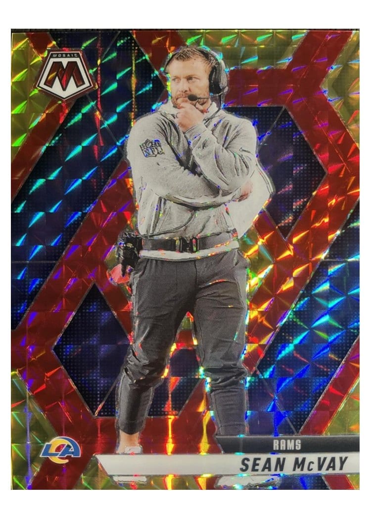 2025 Panini Mosaic Base Set Sean McVay #238 card